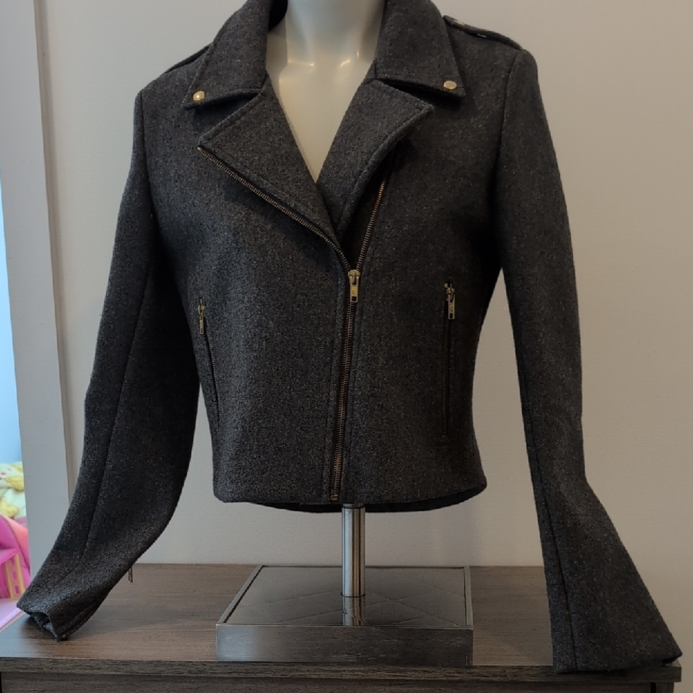 American Retro Dark Gray Blazer